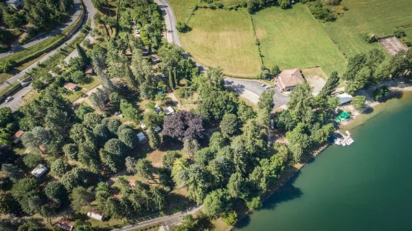 Camping de la base nautique à St Rome de Tarn en Aveyron - Occitanie