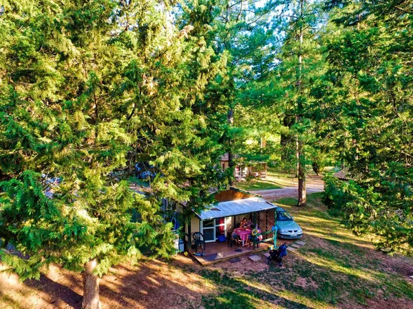 Camping de la base nautique - St Rome de Tarn en Aveyron